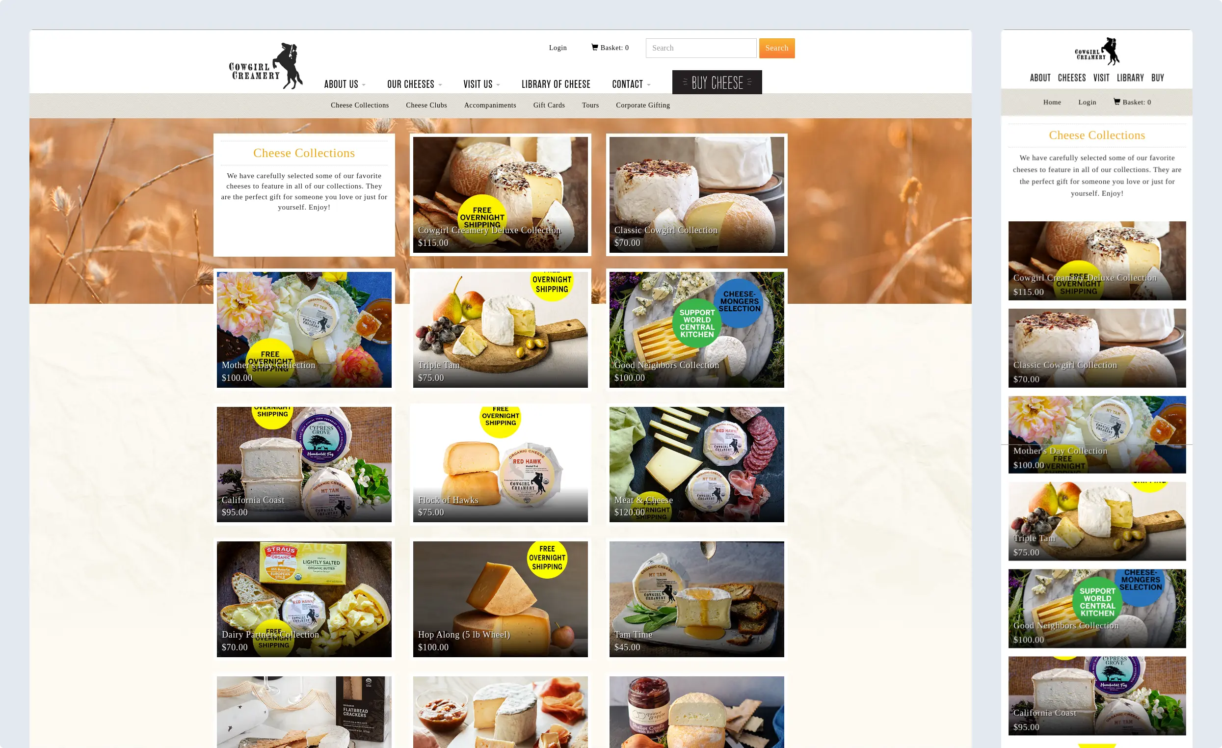 screenshot of the app