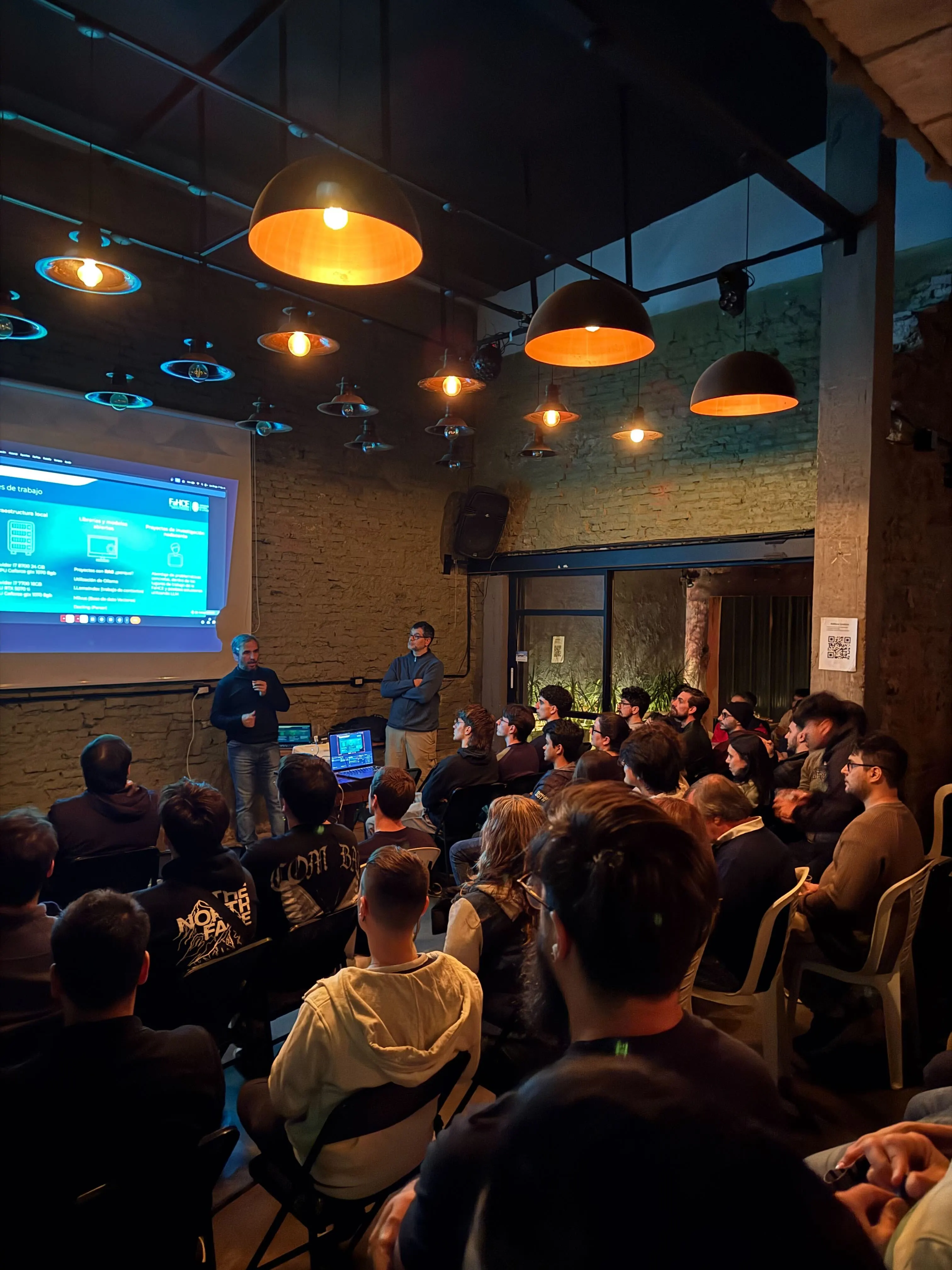 Gustavo and Pablo's talk