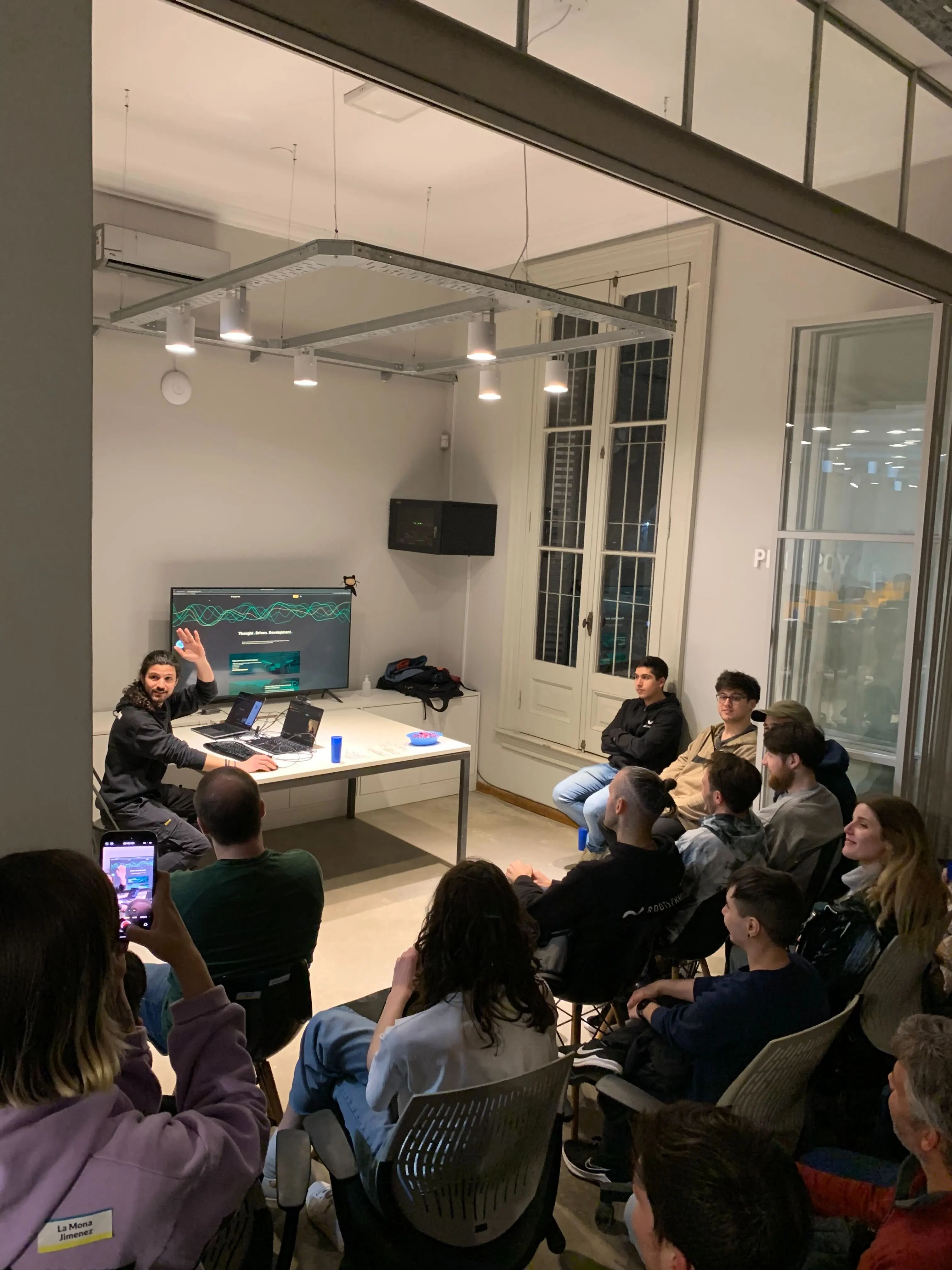 Audience listening to the DragonRuby talk