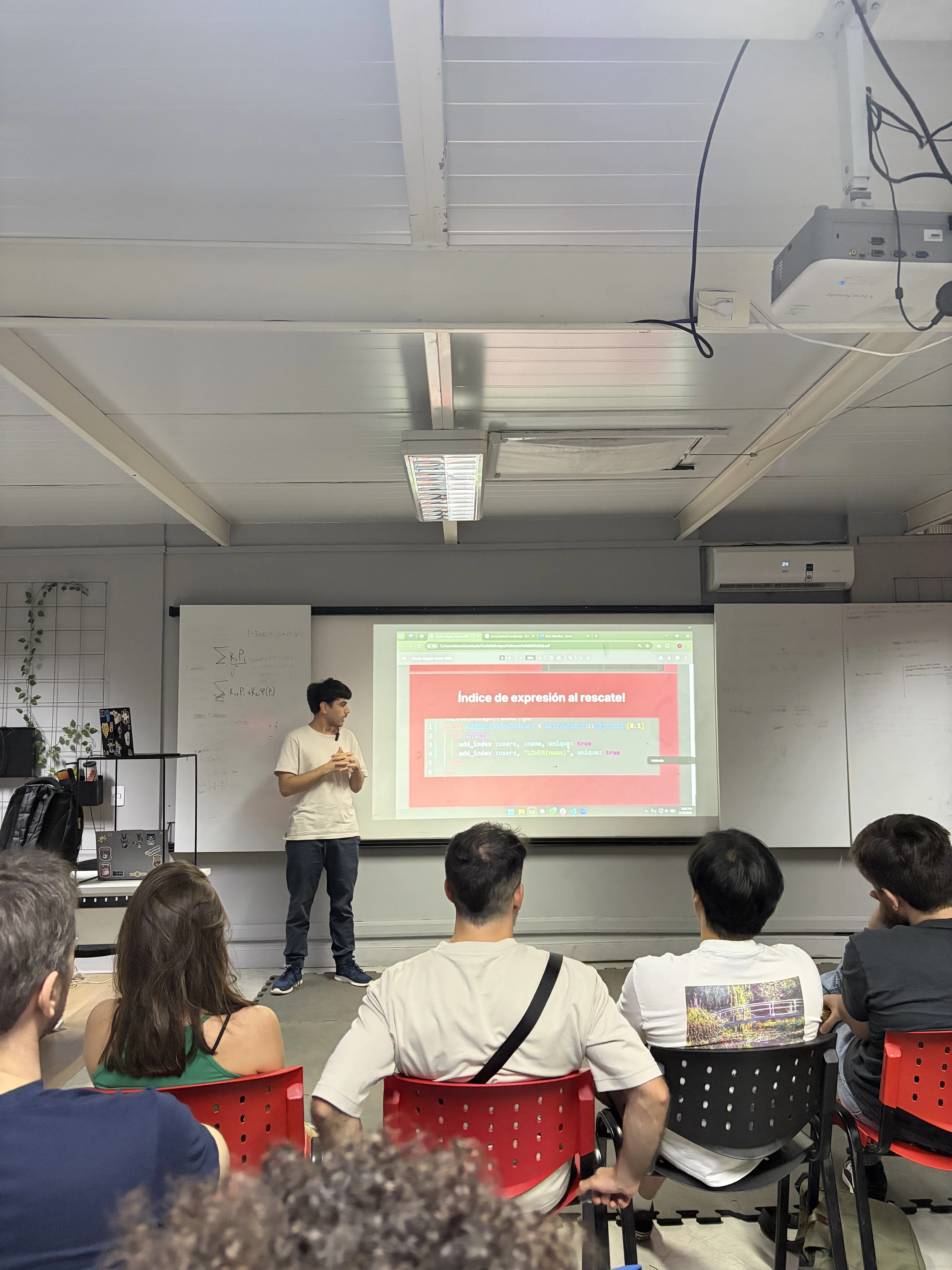 Simon's talk